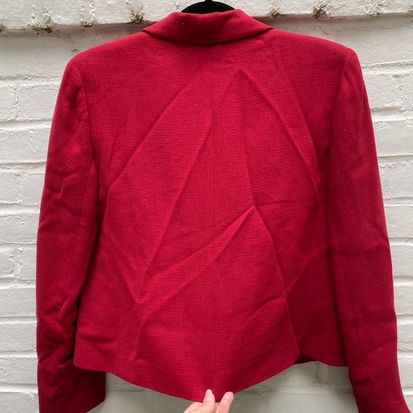 Vintage Ann Taylor Red Blazer - Picture 5 of 5